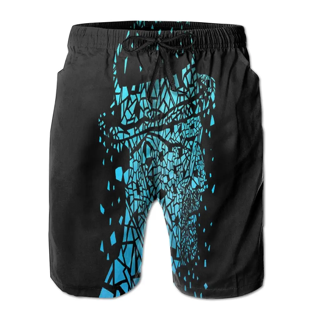 SAMCUSTOM мужские быстросохнущие ультра легкая дышащая домашние шорты для отдыха Пабло Эскобар 3D пляжные шорты с принтом