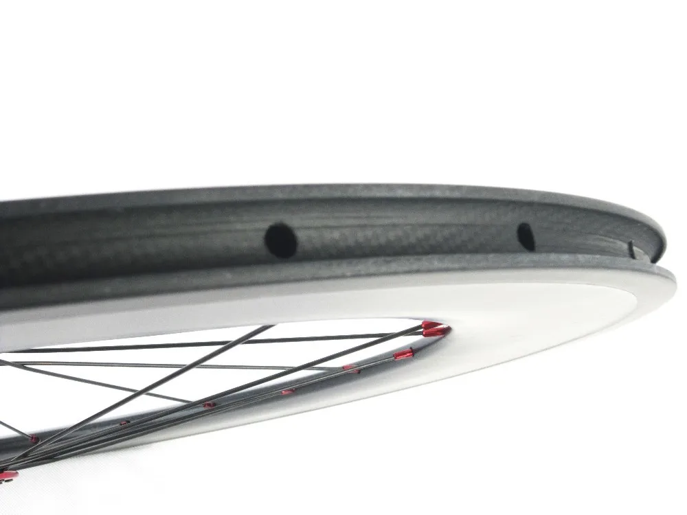 Top 88mm Track Carbon Wheel 20.5/23mm Clincher Fixed Gear Black Hub Novatec 165 20 Holes Black color 700C Font Wheel 1050 3 Top 88mm Track Carbon Wheel 20.5/23mm Clincher Fixed Gear Black Hub Novatec 165 20 Holes Black color 700C Font Wheel 1050 3