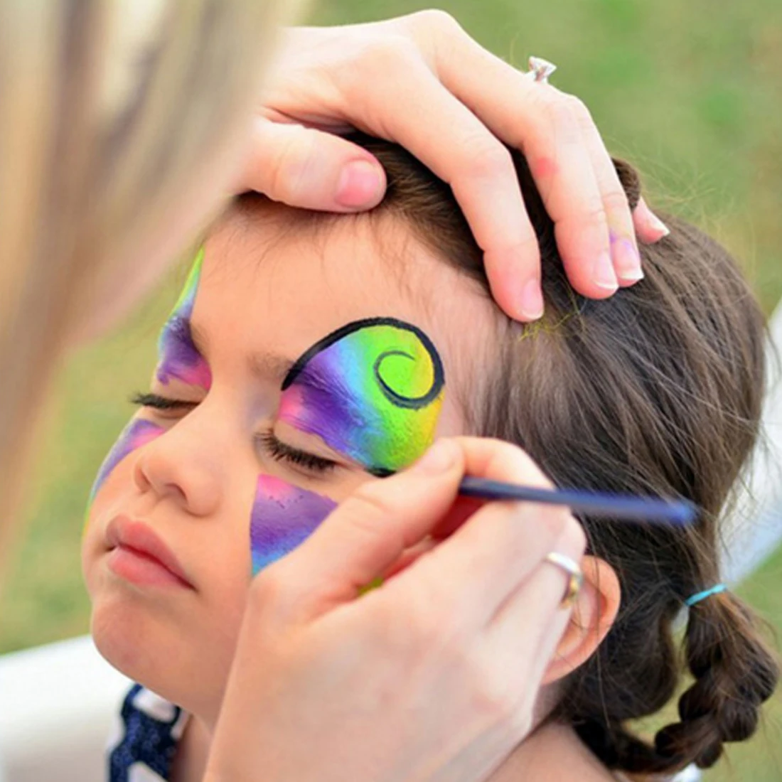 

Face Paint Halloween Makeup Non-toxic Water Paint Oil Halloween Party Fancy Dress Beauty Make Up Devil Fans Body