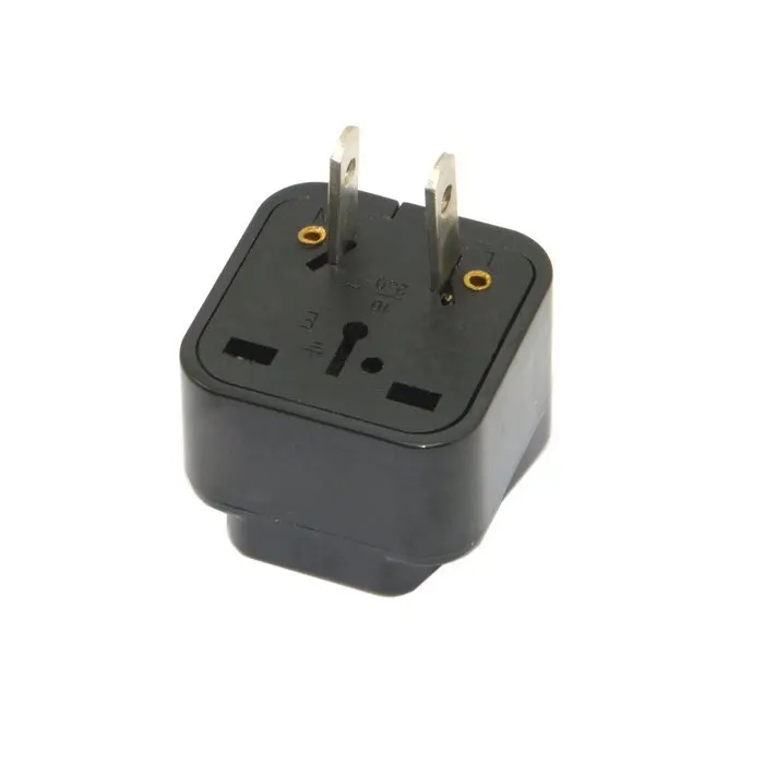 

10pcs/lot Cablecc EU Europe / Australia / UK AC Power Travel to USA Plug Adapter Socket Converter