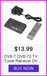 DVB-T/DVB-T2 ТВ тюнер приемник DVB T/T2 ТВ коробка VGA AV CVBS 1080 P HDMI Цифровой HD спутниковый ресивер с пультом дистанционного управления Управление