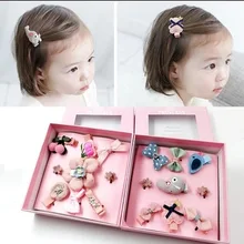 9 шт./компл. стильная футболка с изображением персонажей видеоигр детская маленькие зажимы для волос небольшой челка зажим для маленькой принцессы ювелирный набор со стрелой G0503