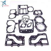 Моторная лодка выполните Мощность головы прокладка комплект fit Тохатсу Ниссан лодочный двигателя НС M 9.9HP 15HP 18HP 2- ход поршня, 2cyl