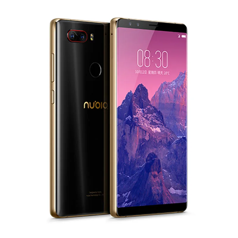 Оригинальный zte Nubia Z17S полноэкранный мобильный телефон Snapdragon 835 6 ГБ ОЗУ 64 Гб ПЗУ 5,73 дюймов Android 7,1 две фронтальные задние камеры