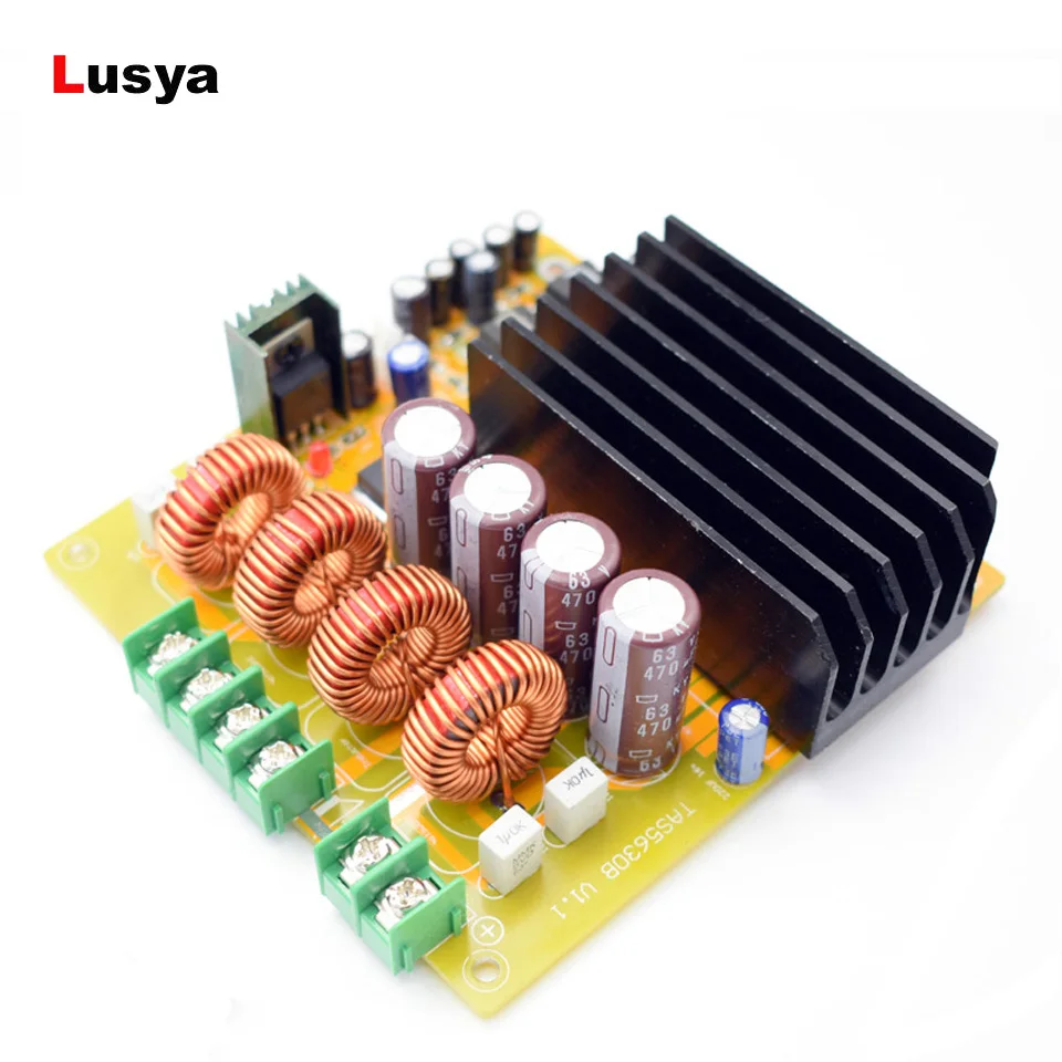 2x300W TAS5630 dual-channel digital power amplifier board with AD827 pre-HIFI Class D Audio Amplifier C2-004 2x300W TAS5630 dual-channel digital power amplifier board with AD827 pre-HIFI Class D Audio Amplifier C2-004