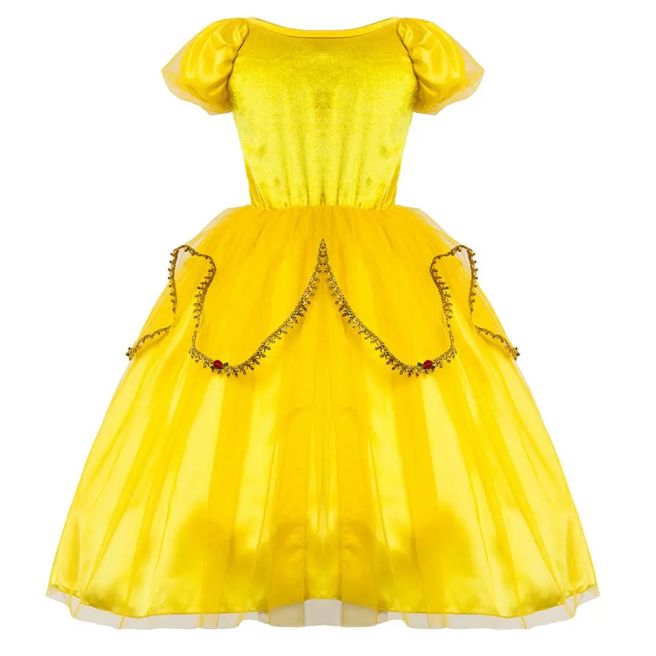 Girls Beauty and the Beast Cosplay Costume (6)