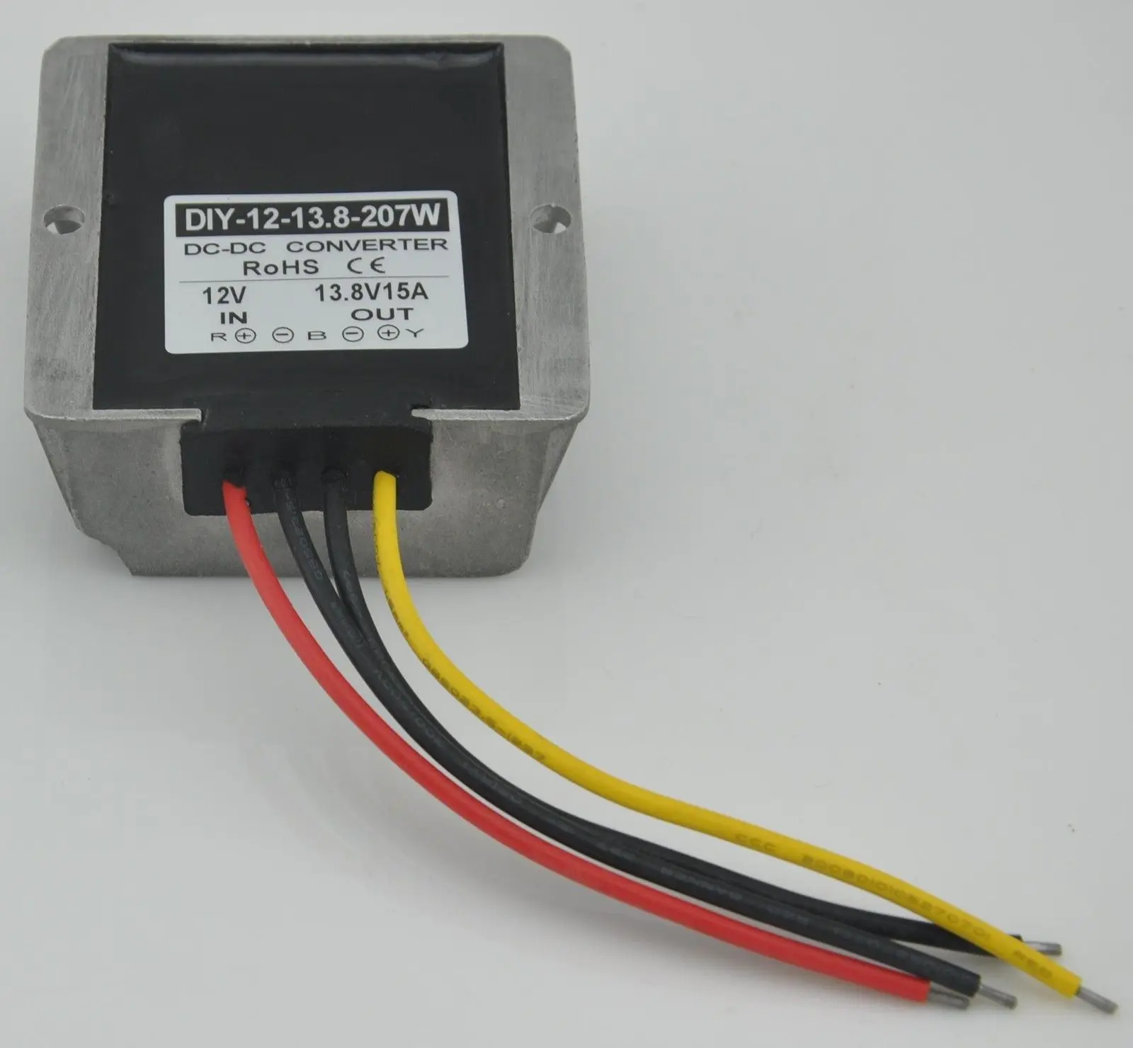 NEW Voltage Booster Power DC Converter Step Up Regulator 12V to 13.8V 15A 207W
