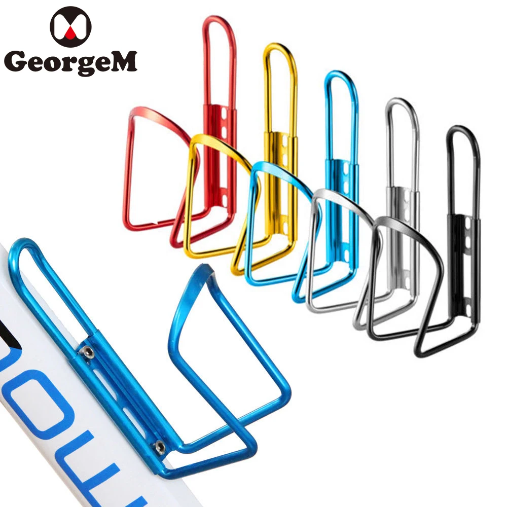 New Aluminum Alloy Bike Bicycle Cycling Drink Water Bottle Holder Rack Cages