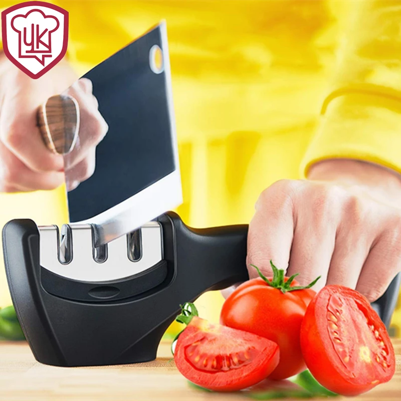 

3 In 1 Diamond Ceramic Knife Sharpener Professional For Steel Knives Ceramic Knives