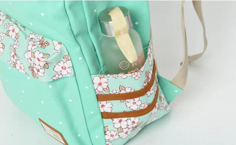 Рюкзак для девочек с изображением единорога и цветочной волны, школьный рюкзак, забавный рюкзак для ноутбука, модные дорожные сумки, повседневный рюкзак