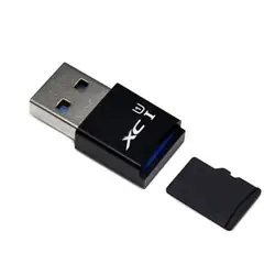 Привет-Скорость USB 3.0 Card Reader Compact Flash Card Mini 5 Гбит/с супер Скорость USB 3.0 Micro SD/ SDXC TF Card Reader адаптер