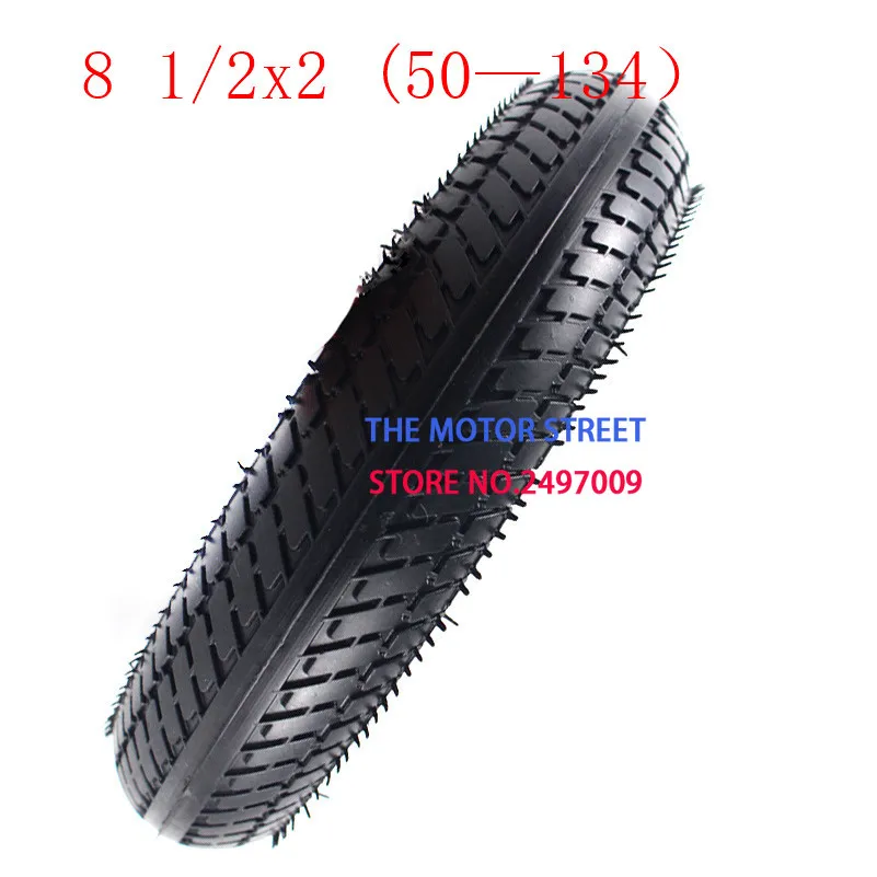8 1/2x2(50-134) Трия колеса шины для газа скутер электрический скутер ребенок газ/eletric скутер, коляска(8' 1/2 'x2 дюймов) колеса
