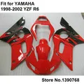 Запасные части для кузова обтекатели для Yamaha YZF R6 1998-2002 синий белый черный обтекатель для мотоцикла комплект R6 98 99 00 01 02 HZ26