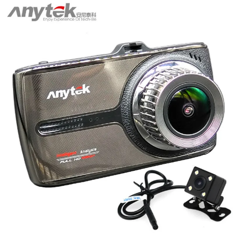 Лидер продаж Originaloriginal anytek g66 sony imx323 два объектива Автомобильный видеорегистратор