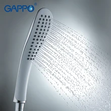 Gappo Ванная комната ручной Душ Ванна Душ массаж осадков спа-ручной Насадки для душа ABS chrome воды Сохранить сауна смесителя G01