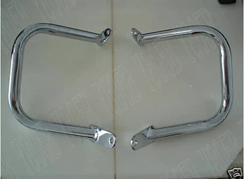 

Chromed Metal Engine Guard Crash Bar For Yamaha Vstar 400 650 Classic Custom Dragstar 400 650
