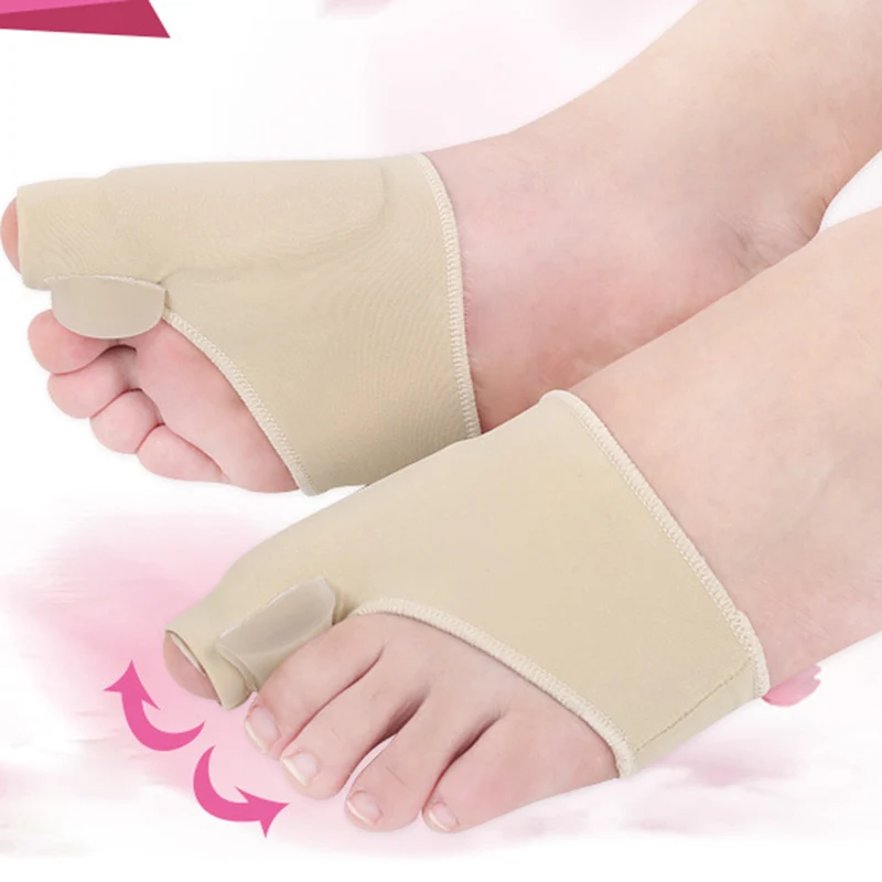 1 Pair Big Toe Separator Hallux Valgus Corrector Alignment Bunion Straightener Pedicure Orthopedic Pedicure Socks Foot Care Tool 1 Pair Big Toe Separator Hallux Valgus Corrector Alignment Bunion Straightener Pedicure Orthopedic Pedicure Socks Foot Care Tool