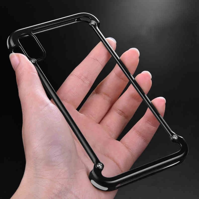 

xiaomimix 2s mobile phone shell metal frame mi mix2 MIX3 protective phone case anti falling personality MI mix1 hard rear cover