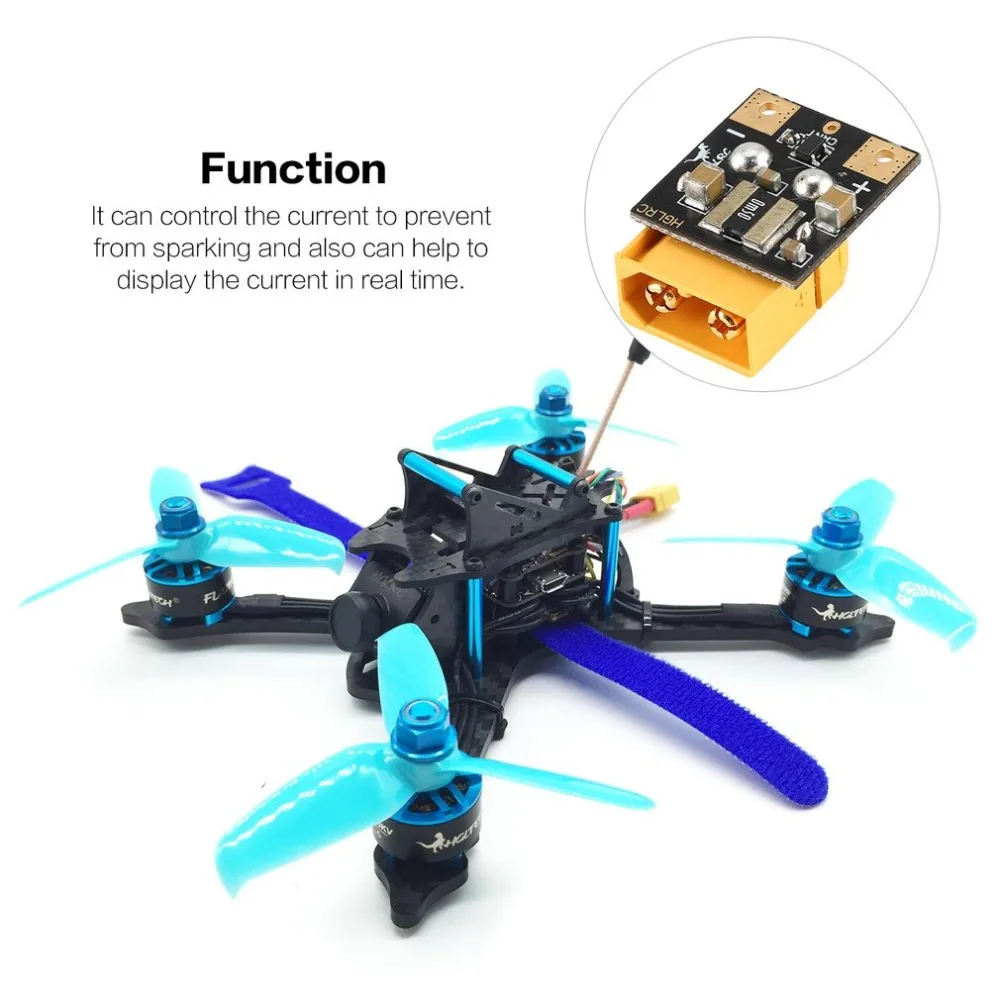 HGLRC AMASS XT30 XT60 HGLRC Датчик тока для радиоуправляемого дрона FPV Racing Multirotor RC модели запчасти