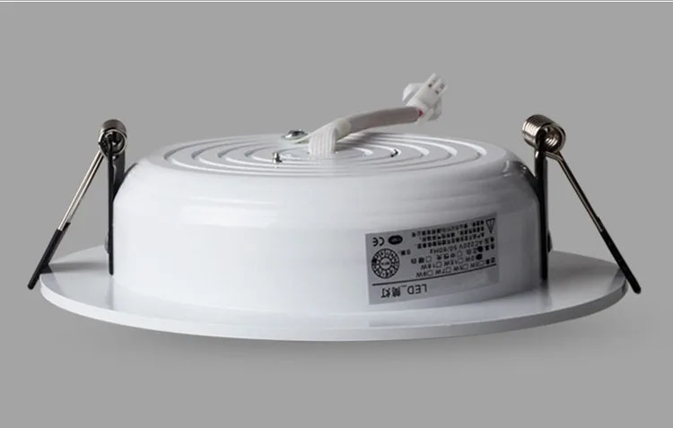 LED Panel Lamp 5w 7w 9w 12w 18w DownLight 230V RGB Downlight Aluminum indoor party bar ktv light Lamps Color Downlight black downlights