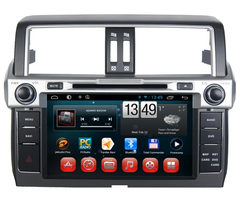 Excellent 9" HD  Quad Core Android 6.0 Car DVD Radio GPS Navigation Player for Toyota Land Cruiser Prado 150 2014 2015 2016 ADAS DVR 1 Excellent 9" HD  Quad Core Android 6.0 Car DVD Radio GPS Navigation Player for Toyota Land Cruiser Prado 150 2014 2015 2016 ADAS DVR 1