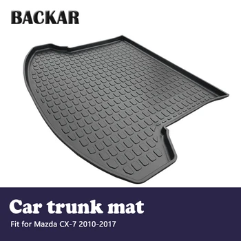 

Backa 1Set Cargo Rear Trunk Mat Styling Boot Liner Tray Mat For Mazda CX-7 2010 2011 2012 2013 2014 2015 2016 2017 Accessories
