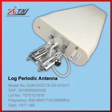 New Arrival !!Top Quality+ High Gain 10dbi , ATNJ 800-2500mhz Outdoor Log-periodic Antenna for 2G 3G 4G Signal Booster