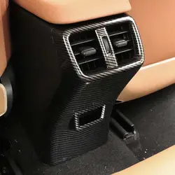 Для Lexus UX200 250 H 260 H 2019 2020 ABS покрытием подлокотник коробка заднего вентиляционного отверстия рамка накладка