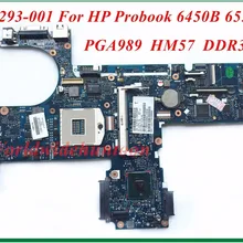 613293-001 для hp Probook 6450B 6550B материнская плата для ноутбука PGA989 HM57 DDR3 высокое качество и тестирование и тестирование видео Поддержка