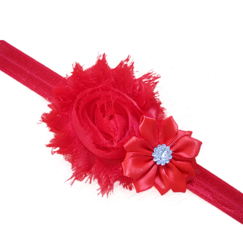 

5pcs Lovely Hair Band Baby Girl's Headbands for women Chiffon Hair Flower hair band bow Item Type Head 0519