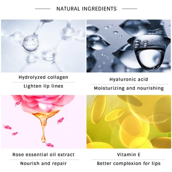 OMY LADY Lip Gel Mask Care Hydrating Repair Blemishes Lighten Lip Line Collagen Mask Lip Color Remove Lines 4 OMY LADY Lip Gel Mask Care Hydrating Repair Blemishes Lighten Lip Line Collagen Mask Lip