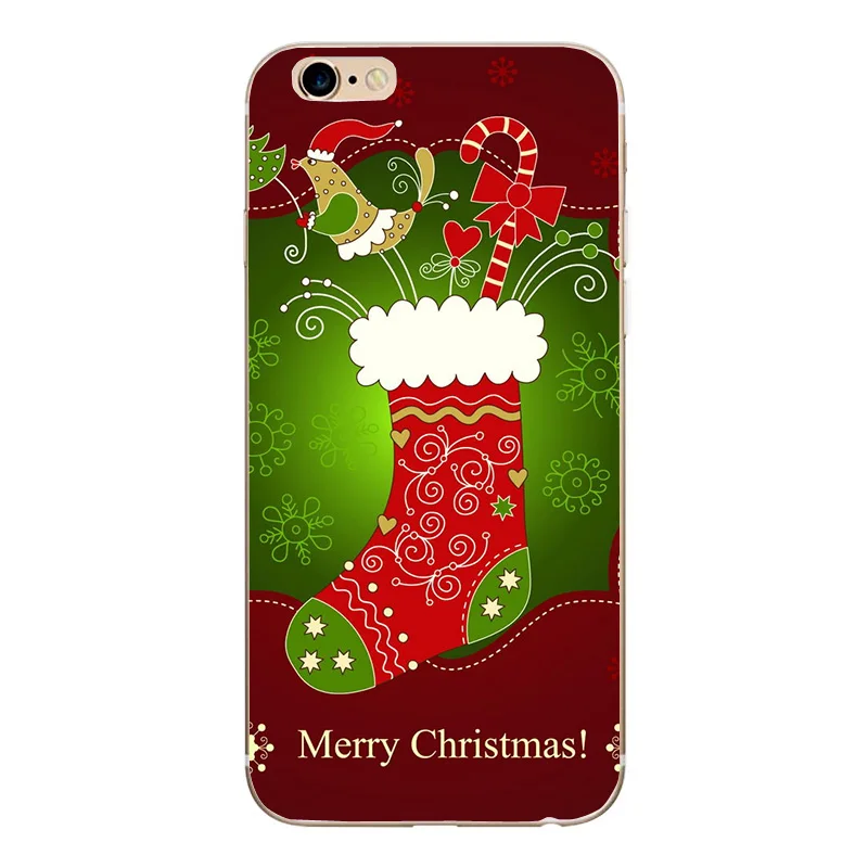 Для Apple iphone 5 5S se, 6, 6 S, 7, 8 Plus, X чехол, Рождественский олень, подарок на год, мультяшный чехол для iphone XS Max, XR, 6 s, 7, 8 Plus - Цвет: Зеленый