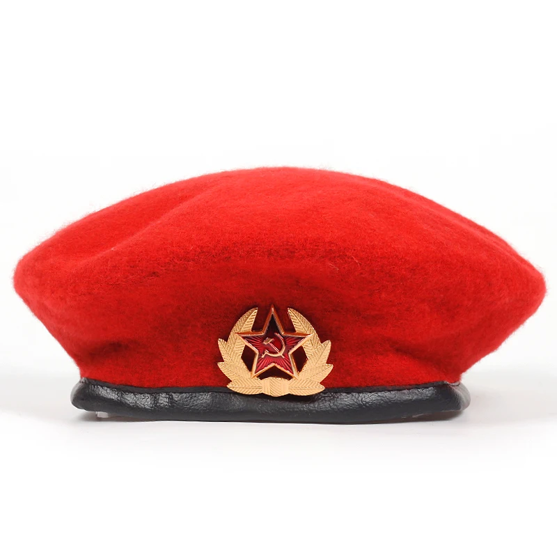 Russian Mens Beret Hat Amazon New High Quality Wool% Russian Army