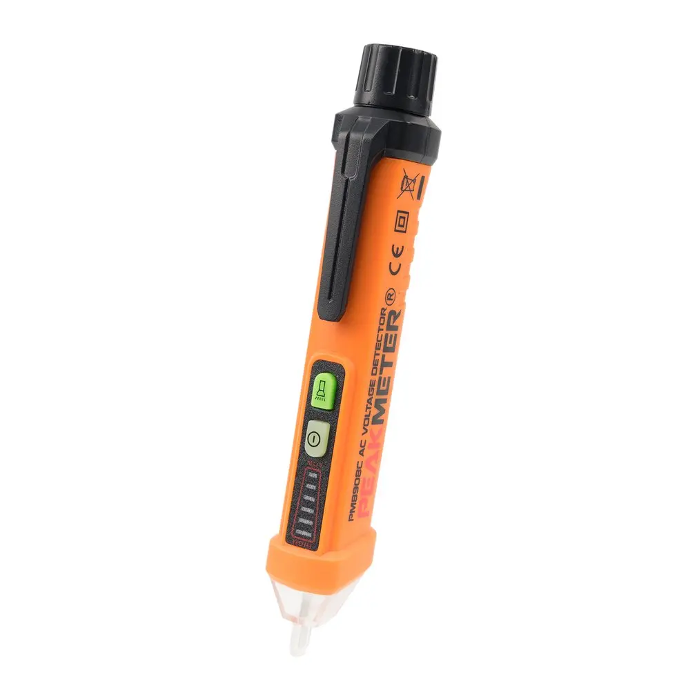 PEAKMETER PM8908C AC Напряжение метр ручка вольт НТС тестер не контактный светодио дный