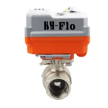 HSH-Flo 3/" DN20 2 Way Латунь моторизованный Электрический Управление пропорциональной Объединенной клапан, частично Управление Vave