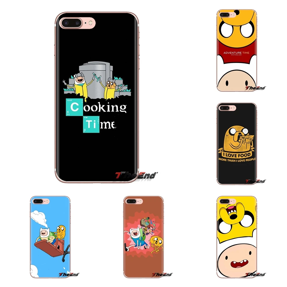 For Xiaomi Redmi 4A S2 Note 3 3S 4 4X 5 Plus 6 7 6A Pro Pocophone F1 Adventure Time with Finn and Jake Transparent Soft TPU Case |