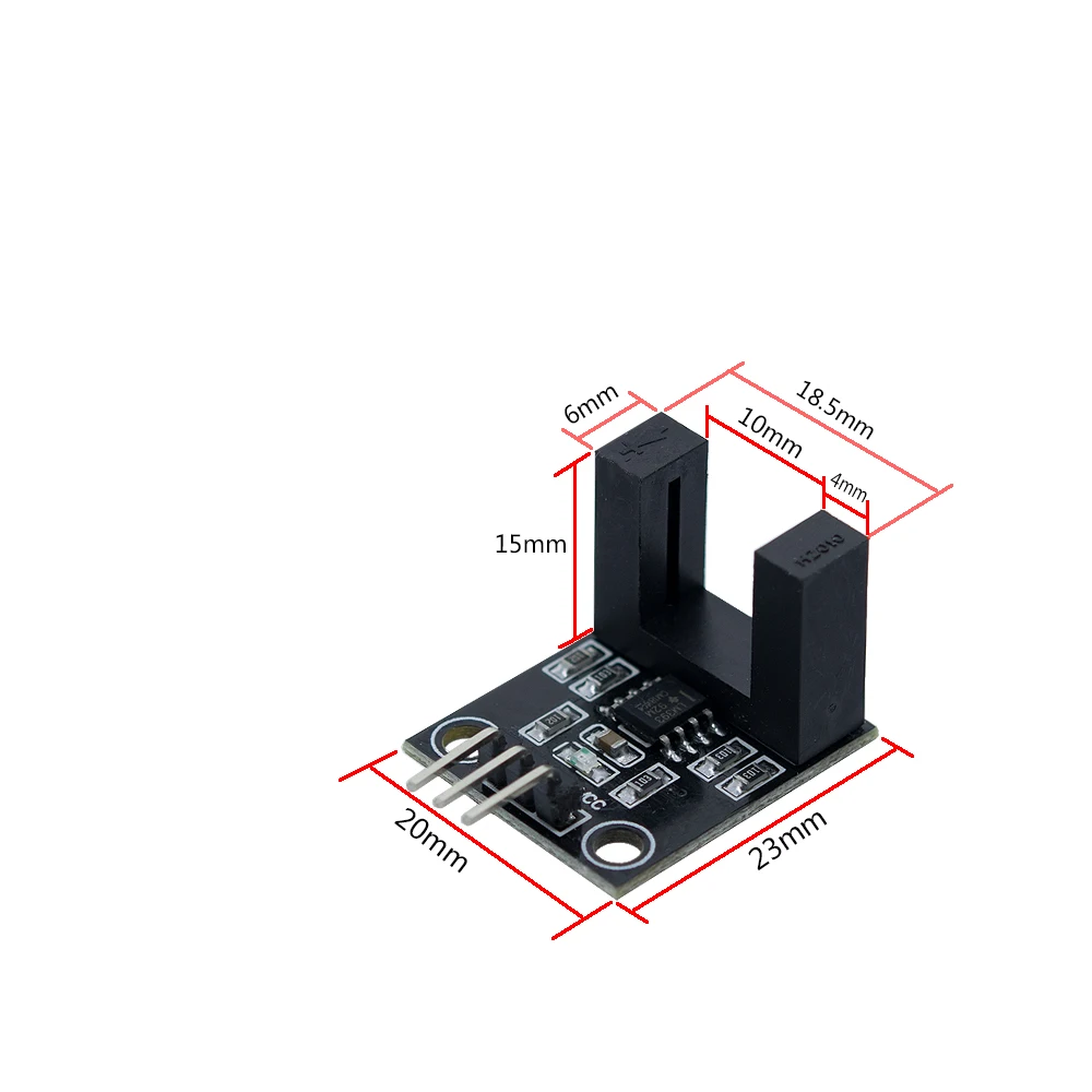 1 шт. F249 высокое качество 4 контактный инфракрасный Скорость Сенсор модуль для Arduino/51/AVR/PIC 3,3 V-5 V - Цвет: speed black