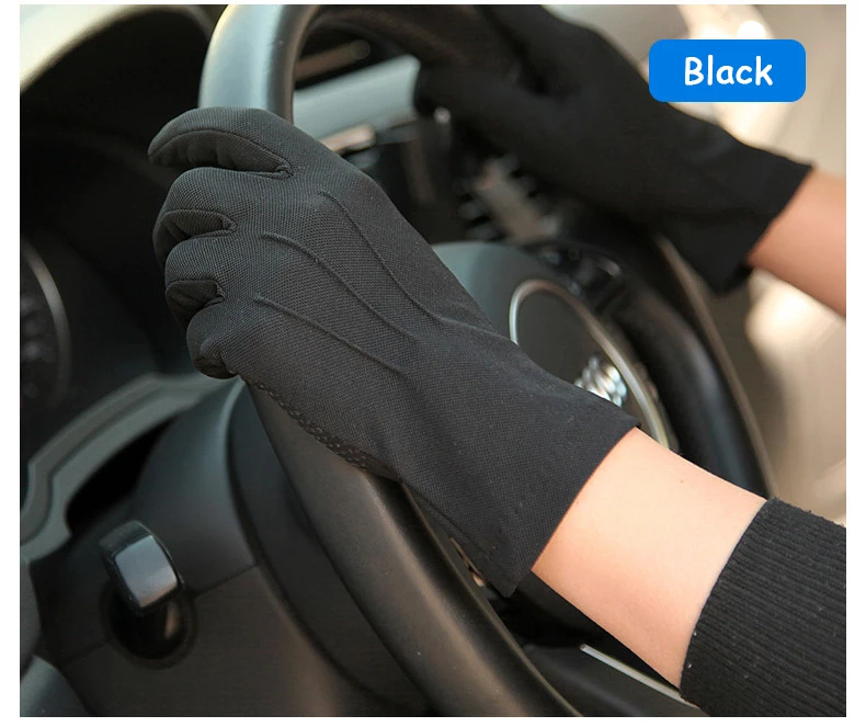 Новые летние мужские защитные перчатки, тонкие дышащие противоскользящие перчатки для вождения, мужские варежки с защитой от ультрафиолета, мужские варежки SZ105W1-9