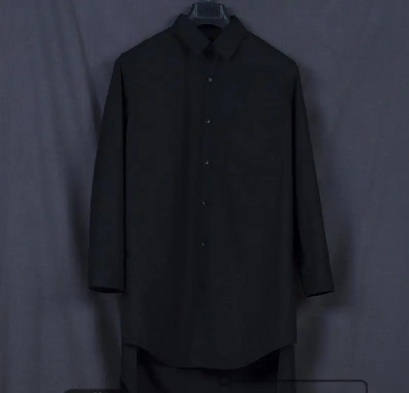 S 4XL/Лидер продаж/Весна для мужчин новая мода Приталенная модель с длинным рукавом