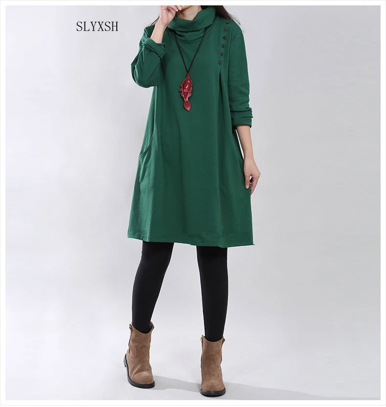 

2018 Spring And Autumn Maternity Dress Clothes for Pregnant Women Plus Size Cotton Knitting Winter Clothing for Pregnancy