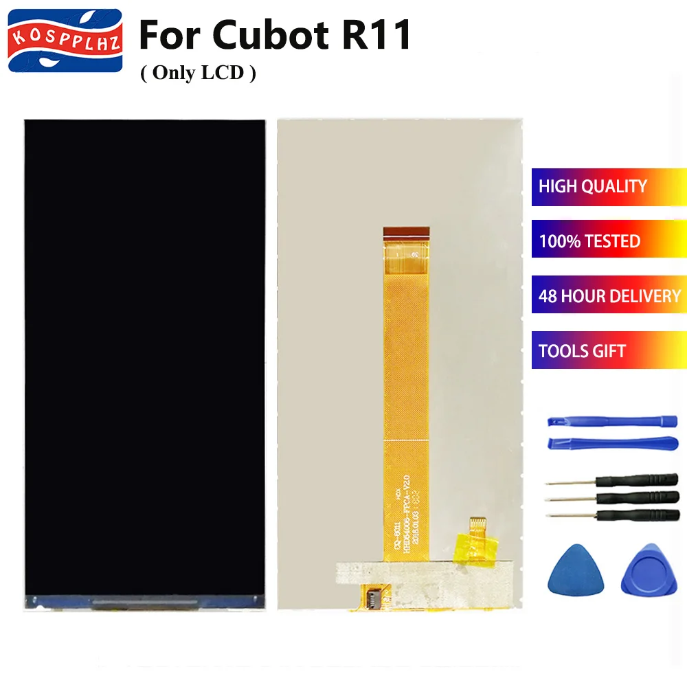 

For Cubot R11 LCD Display Screen (no touchscreen ) Smartphone Accessories For Cubot R11 Mobile Replacement With Tools + Adhesive