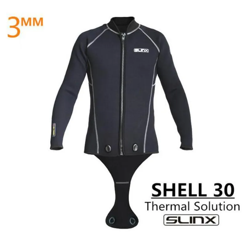 SLINX Men 3mm Neoprene Men Scuba Diving Suit Snorkeling Spearfishing
