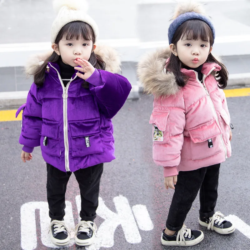 

Girls Winter Coat Children's Winter Jackets Kids Warm Flannel Clothes Girls Parka Coats Toddler Girl Christmas Outerwear Clothes