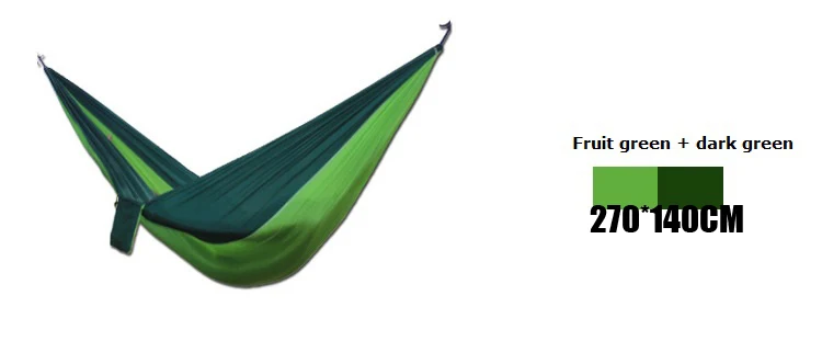 SAMIBULUO Parachute Hammock 1 Person Hammocks Travel 210d Nylon Fabric Camping Hamac - Цвет: 270