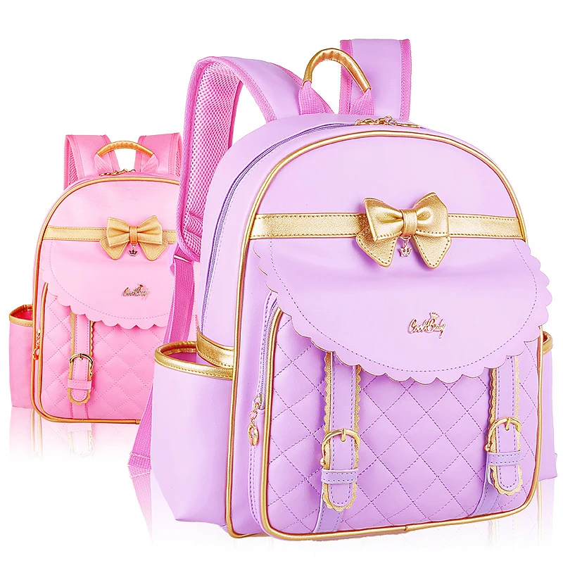 Ортопедический рюкзак, детские школьные сумки для девочек, детские рюкзаки 1-3-6 класса, Студенческая сумка для книг Mochila Infantil, рюкзак принцессы
