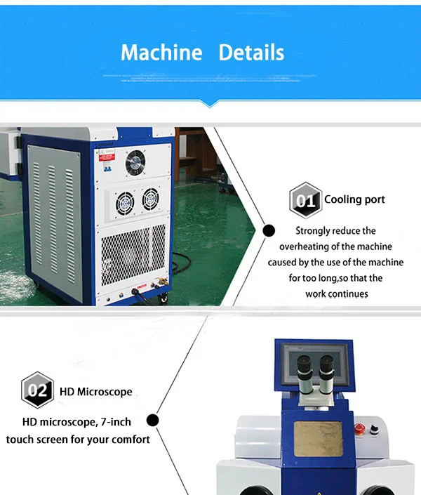 Wuhan золото серебро ювелирные изделия 200 Вт лазерная точечная Сварка