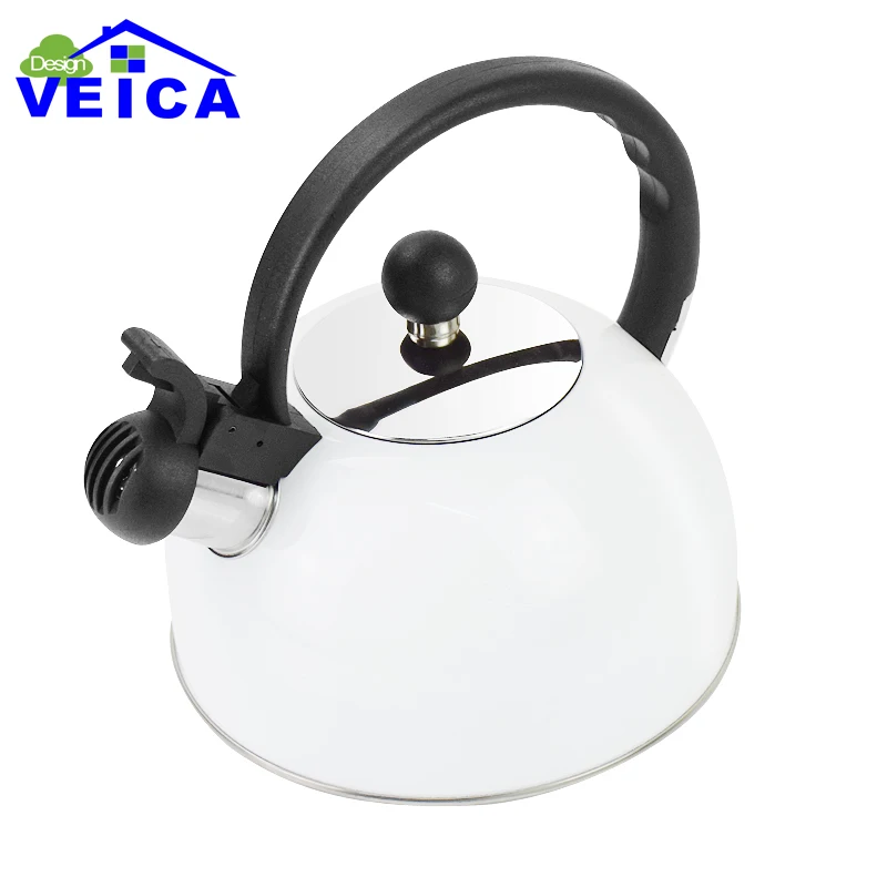 Stainless Steel 2.5L Water Kettle Induction Cooker Camping Kettles Stove Whistling Water Gas