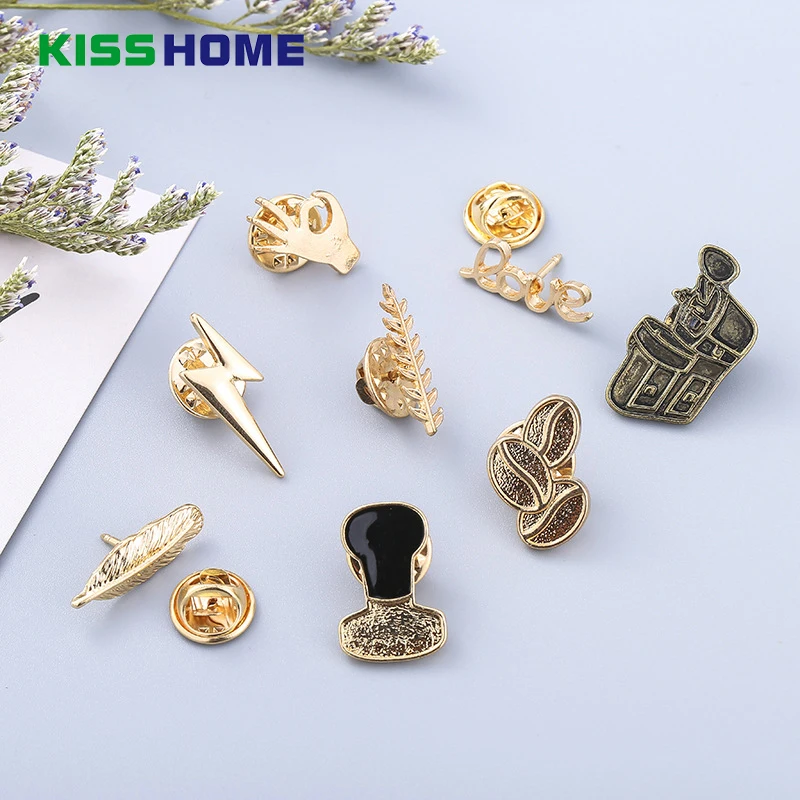 

Couple Espresso Accessories Glaze Tea Cup Drop Oil Brooch Mini Coffee Tamper Beautiful Coffee Badge Cafe Gift for Coffee Lovers