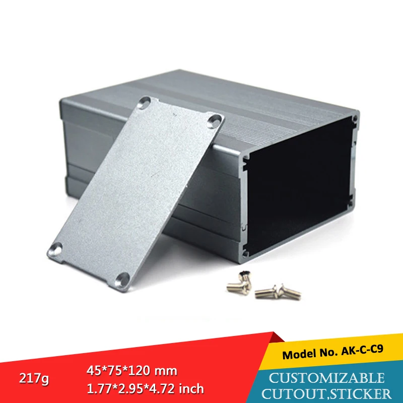 1 шт. алюминиевая распределительная коробка szomk 46*76*120 мм|case case|case electroniccase box electronic |