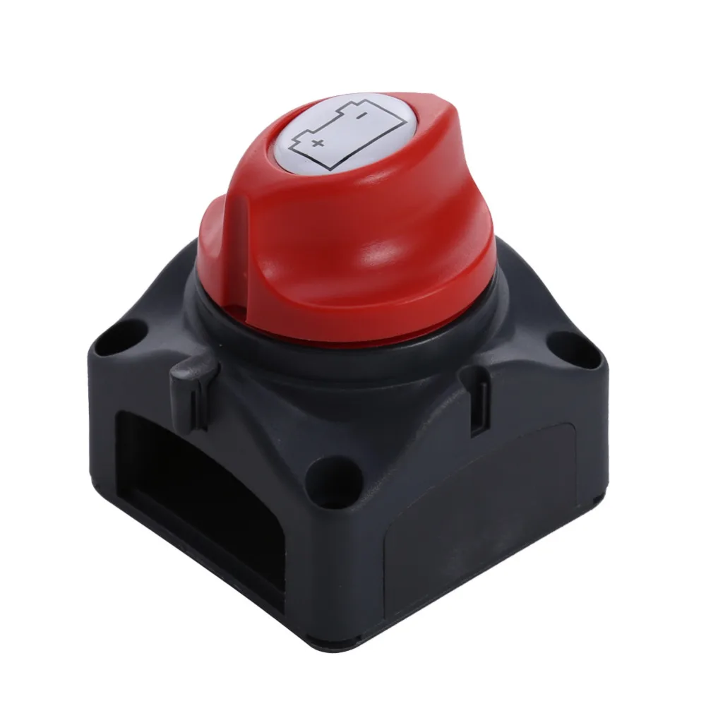 VODOOL Universal Car Battery Isolator Master Cutoff Cut Off Power Kill Switch 12V/24V Waterproof Cover for Car Truck Boat Auto